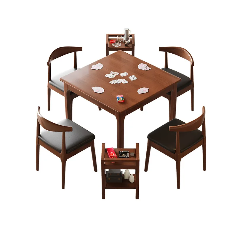 

All solid wood, square, small square table, egg, special, household, chess and cards, square, tea table, rental room