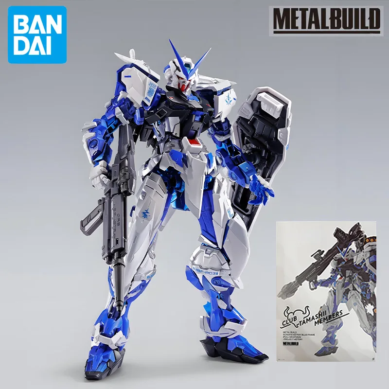 

BANDAI оригинальная серия METAL BUILD MBF-P03 Gundam Astray Blue Frame аниме фигурка в сборе орнамент модель игрушки Коллекционная модель