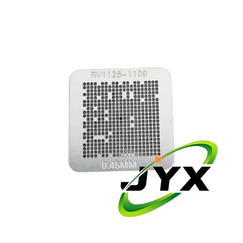 BGA Stencil For RK3568 RK3399 RK1808 RK3128 RV1126 Direct Heating 90x90mm BGA FOR: Rui Core Microchip Planting Ball