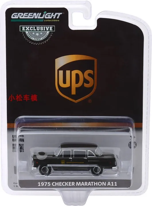 

1:64 1975 Checker Taxicab Parcel –UPS Collection of car models