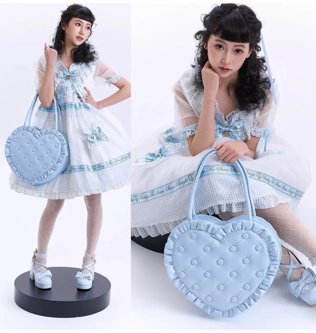 Japanese Sweet Cute Love Pillow Original Lolita Love Bag Soft Girl Second-hand Bag Large Capacity Lace Tote Shoulder Bags Women