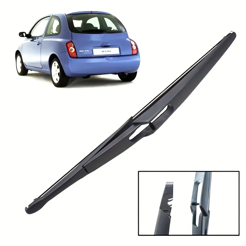 12 "Heckscheibenwischerblatt Windschutzscheibe Windschutzscheibe Sauber Heckklappe Fenster Auto Regenbürste Für Nissan Micra K12 2002 - 2005