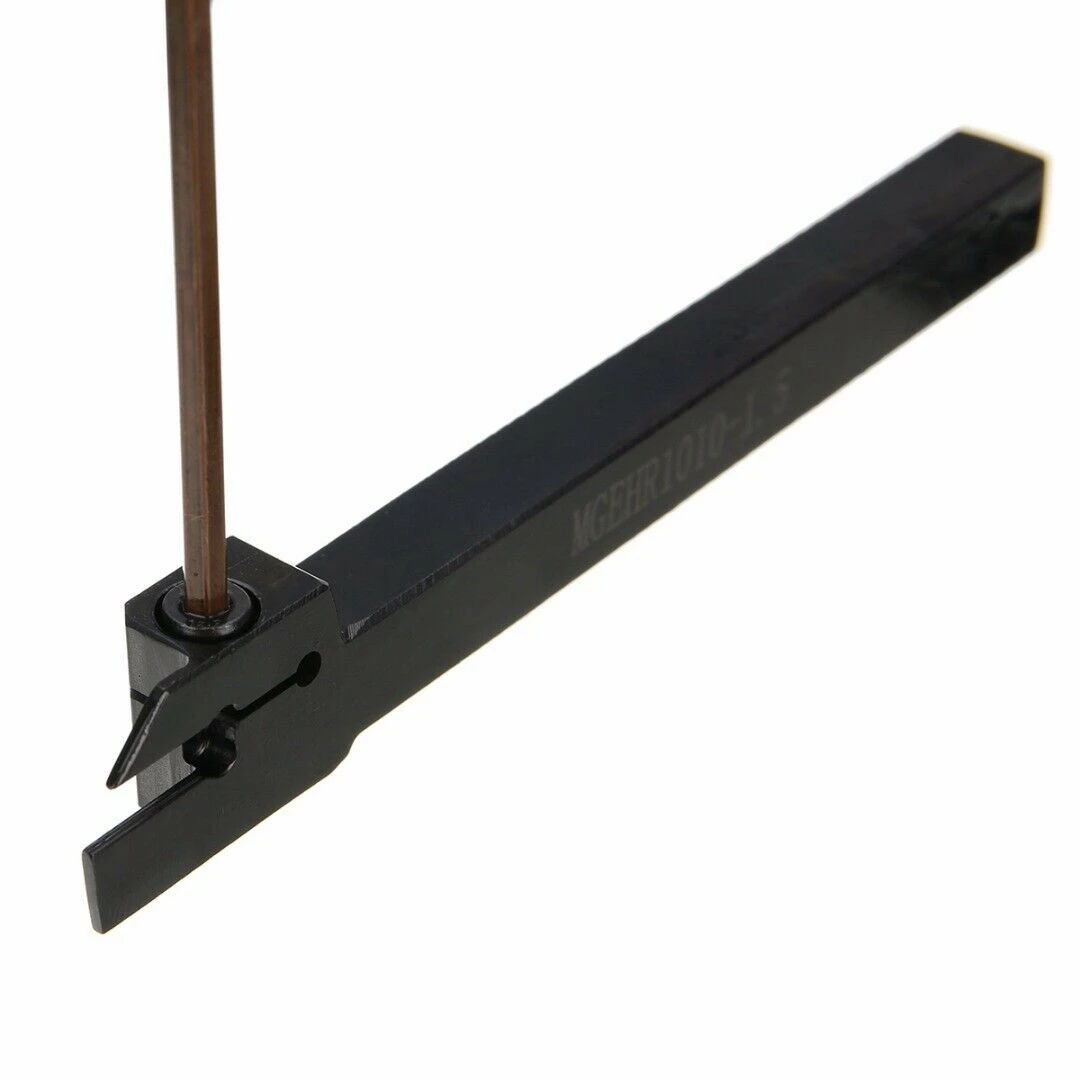 A84E-MGEHR1010-1.5 10X10x100mm External Grooving Lathe Cutting Boring Bar Tool Holder