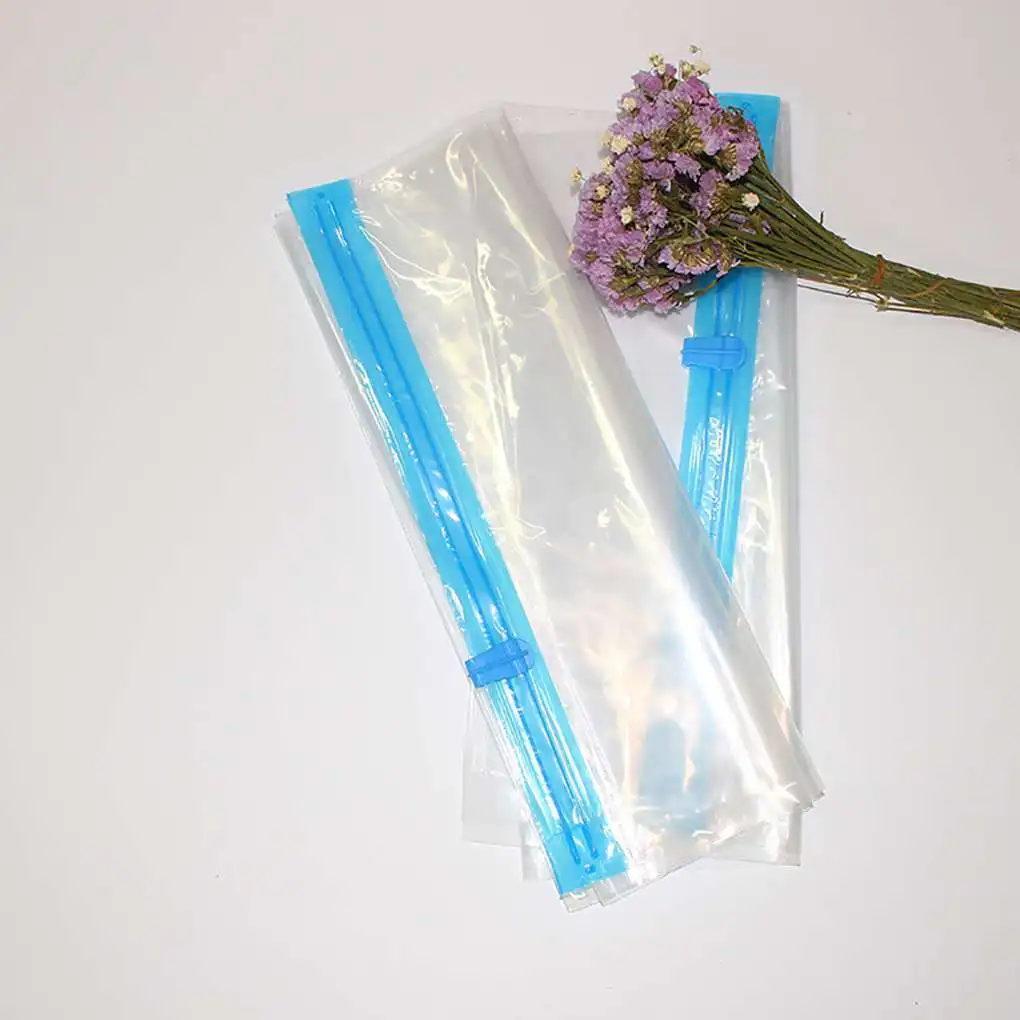 Waterproof Mildew Proof Transparent Travel Vacuum Storage Bags For Clothes Space Saver Packing Sacks