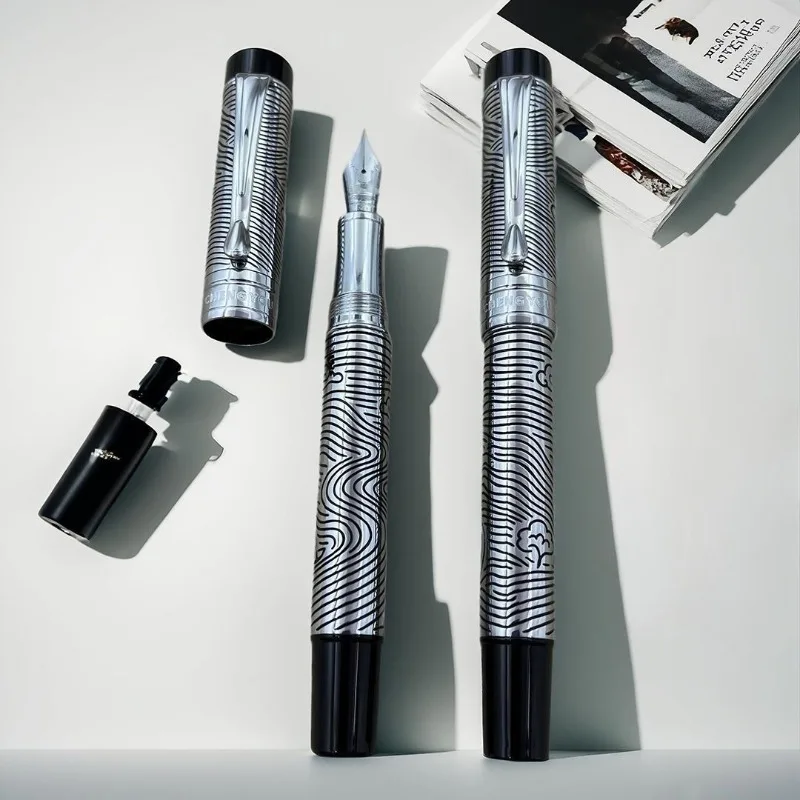 

Усовершенствованная латунная перьевая ручка PENCHEN для офиса и студентов, практика почерка F 0,5 мм, универсальная высокоэстетичная ручка для сбора