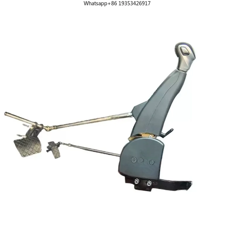 `No‑Drill Hand Operated Driving Auxiliary Kit, Mechanical Manual Control Lever, For Automatic Car Adaptive Modification For