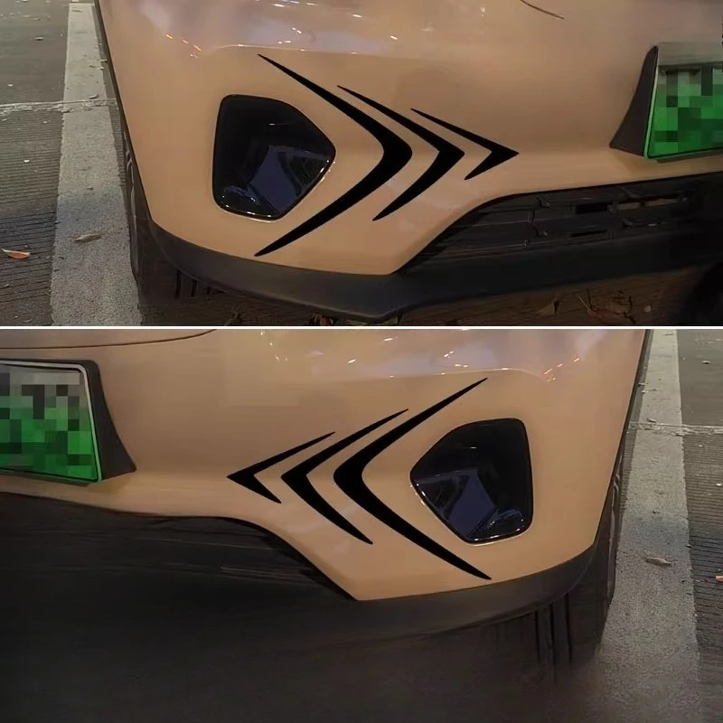 

Автомобильная наклейка для Leapmotor T03, передняя часть, модифицированный бампер, декоративная T03, персонализированная челюсть, автомобильные принадлежности, наклейка, автозапчасти