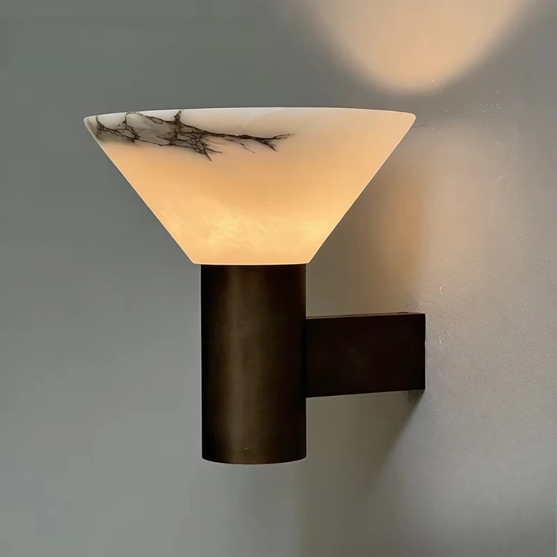 

Luxury Spanish Marble Wall Lamps Modern Decorative Interior Wall Lamps for Hallway Stairs Living Room Bedroom Entrance