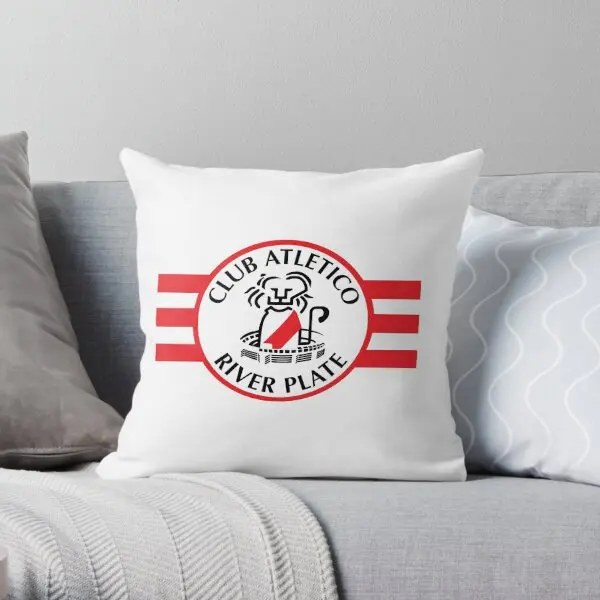 

Club Atletico River Plate Printing Throw Pillow Cover Bed Decorative Fashion Square Car Anime Pillows not include One Side