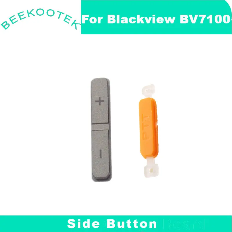 Blackview BV7100 Original Left Right Decorative Side Parts Metal Middle Frame Volume Custom Button for Phone