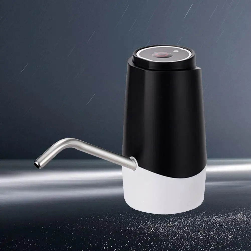 Electric Water Pump Stainless Steel Water Dispenser Electric Usb Charging Water Dispenser Pump with One-touch for Universal