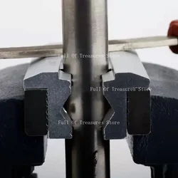 Milling Machine Vise Hard Jaw Fixture V-Type Aluminum Alloy 4 or 6 Inch For CNC Bench Vise Fixture 1PC