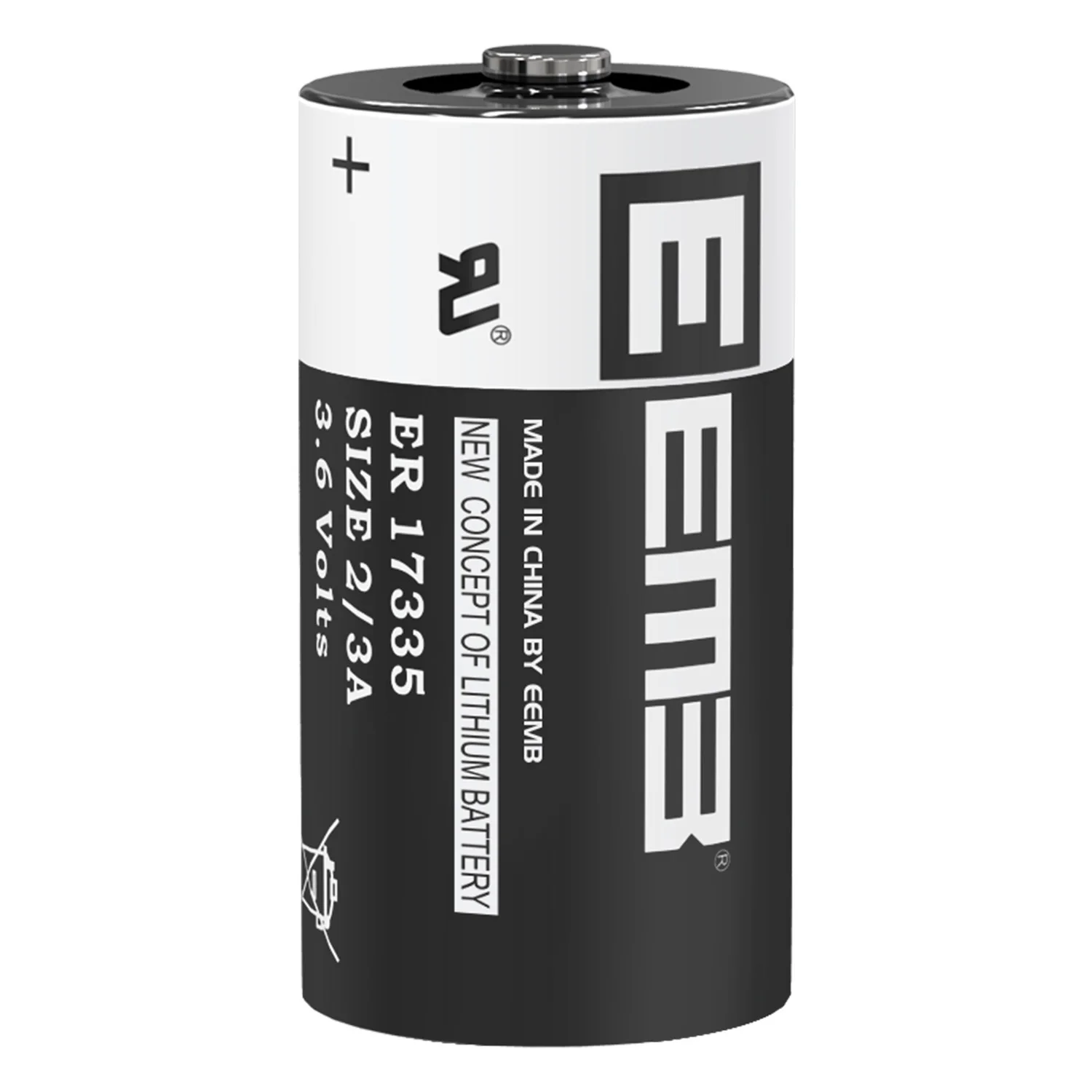 50PCS 3.6V Lithium Battery ERbattery17335 Non rechargeable EEMB brand Factory shipment