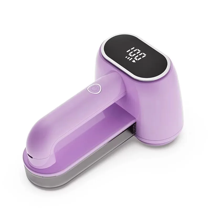 

OEM/ODM Перезаряжаемая электрическая машинка для удаления катышков с ЖК-дисплеем, двойная насадка, триммер для свитеров и одежды, для дома и отелей