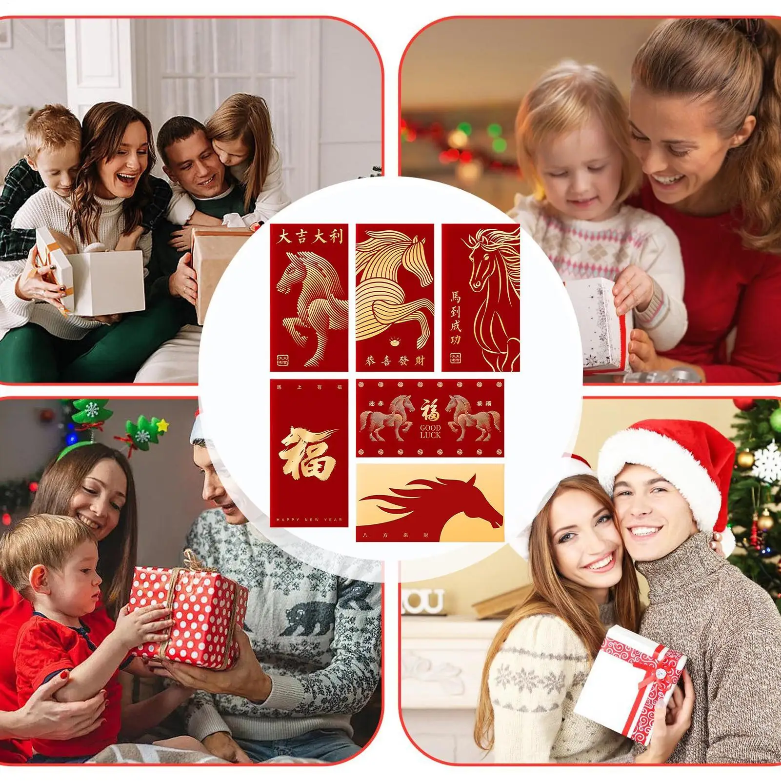 6Pcs Chinese New Ye…