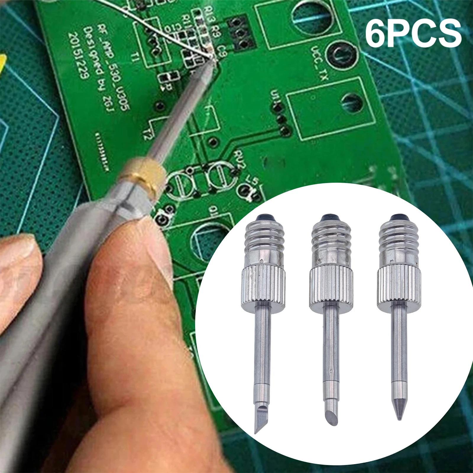 

Серебряные наконечники для паяльника с USB-зарядкой, универсальные для сварочных работ, опциональные типы наконечников для паяльника