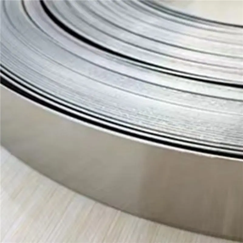 DT39 3x 304 Stainless Steel Coil Strapping Tape 12mmx0.4mmx30m, High Quality Stainless Steel Cable Reel for Strapping