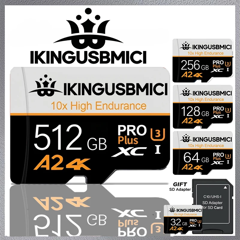 

32GB 128GB 256GB TF Cards Micro TF Card SD Cards Memory Card V30 Full HD Full HD Fast Transfer 4K 4K Fast Transfer for PC GoPro