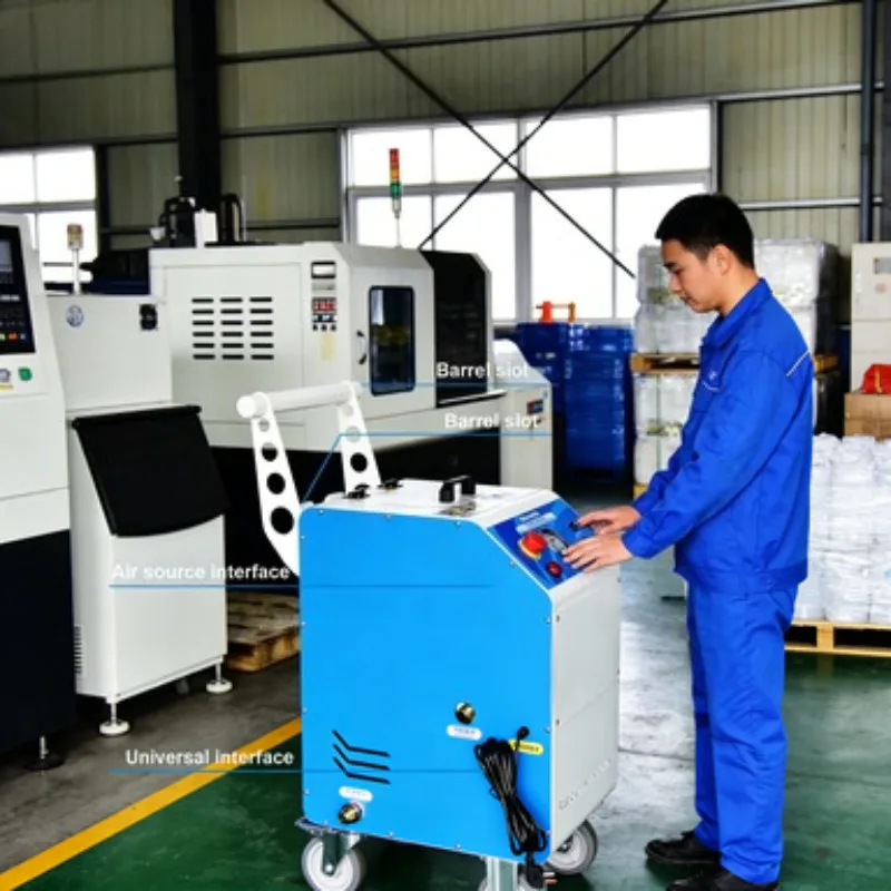 Heavy Duty Dry Ice Blasting Machine Dry Ice Cleaner for Carbon Grease Paint Removal Automotive Industrial