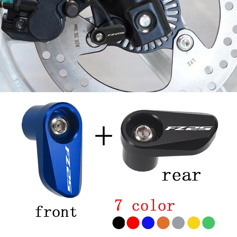 

Защита датчиков ABS для переднего и заднего колеса мотоцикла YAMAHA FZ-25 FZ25 FZ 25 2017-2026, алюминий, ЧПУ, аксессуары
