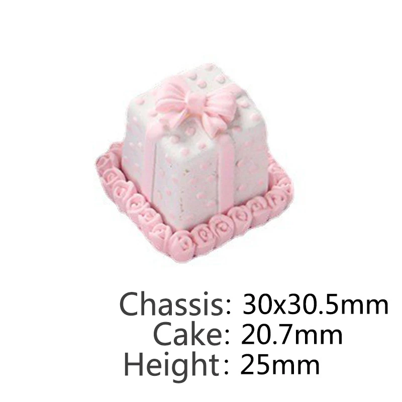 1Pcs 1:12 Dollhouse Miniatuur Chirstmas Taart Mini Simulatie Voedsel Voor Poppenhuis Keuken Festival Decoraties Accessoires Speelgoed