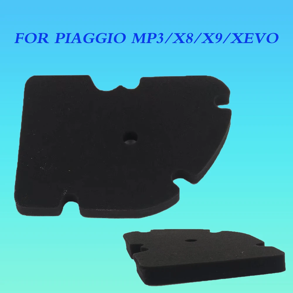 

New Motorcycle Air Filter Element Pad Replacement For Piaggio MP3 125 250 300 X8 125 200 X9 X Evo XEvo 125 250 2007 2008 2011