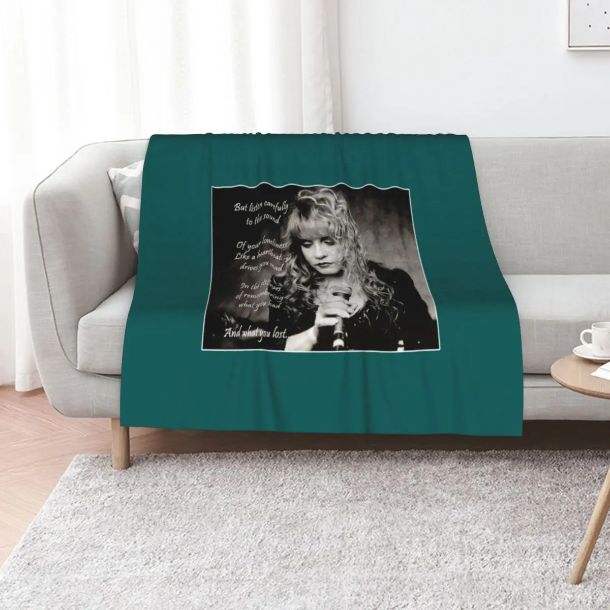 

Stevie Nicks Vintage Love Music Stevie Nicks Songs Cool Design Throw Blanket Polar Winter beds Soft Plaid Sofa Blankets