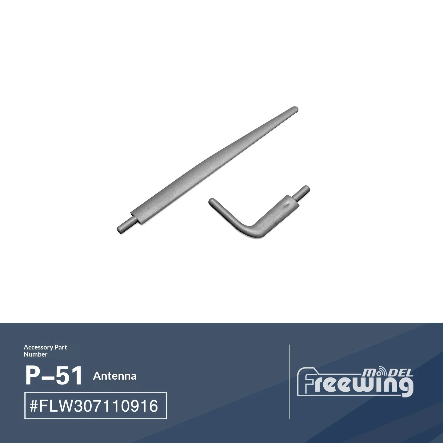 Freewing Flightline 1600mm P-51 Mustang Accessories (2) Propeller Light Assembly Screw Connection Steel Wire Machine Wheel Cable image 3