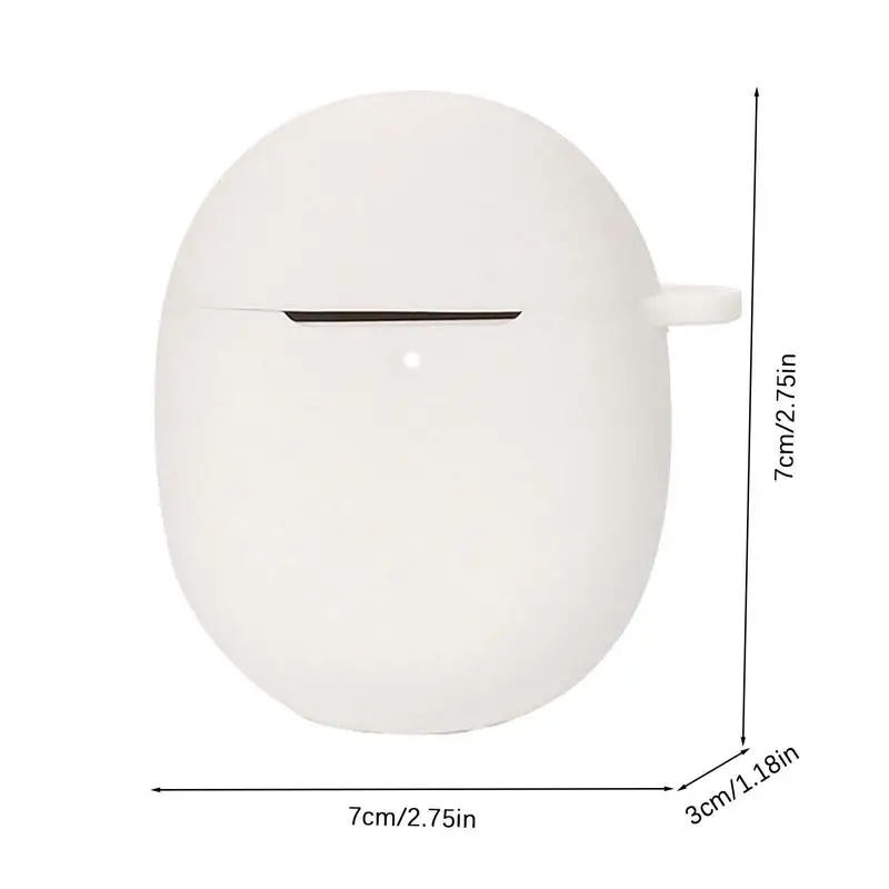 Защитный чехол для беспроводных наушников, совместимый с Google Pixel-Buds Pro, противоударный моющийся чехол с мягким чехлом на крючке