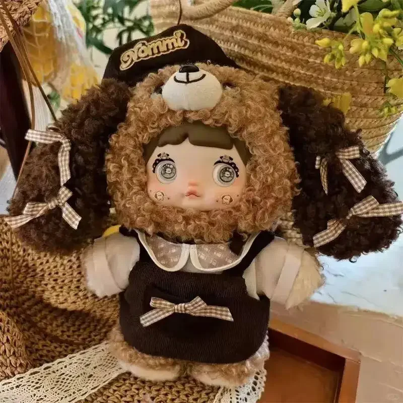 Nommi 400 % Goodnight Bear Series Blind Box Niedliche Vinyl-Plüschpuppe Raumdekoration Mystery Box Sammeln Sie Spielzeug Überraschungs-Geburtstagsgeschenk