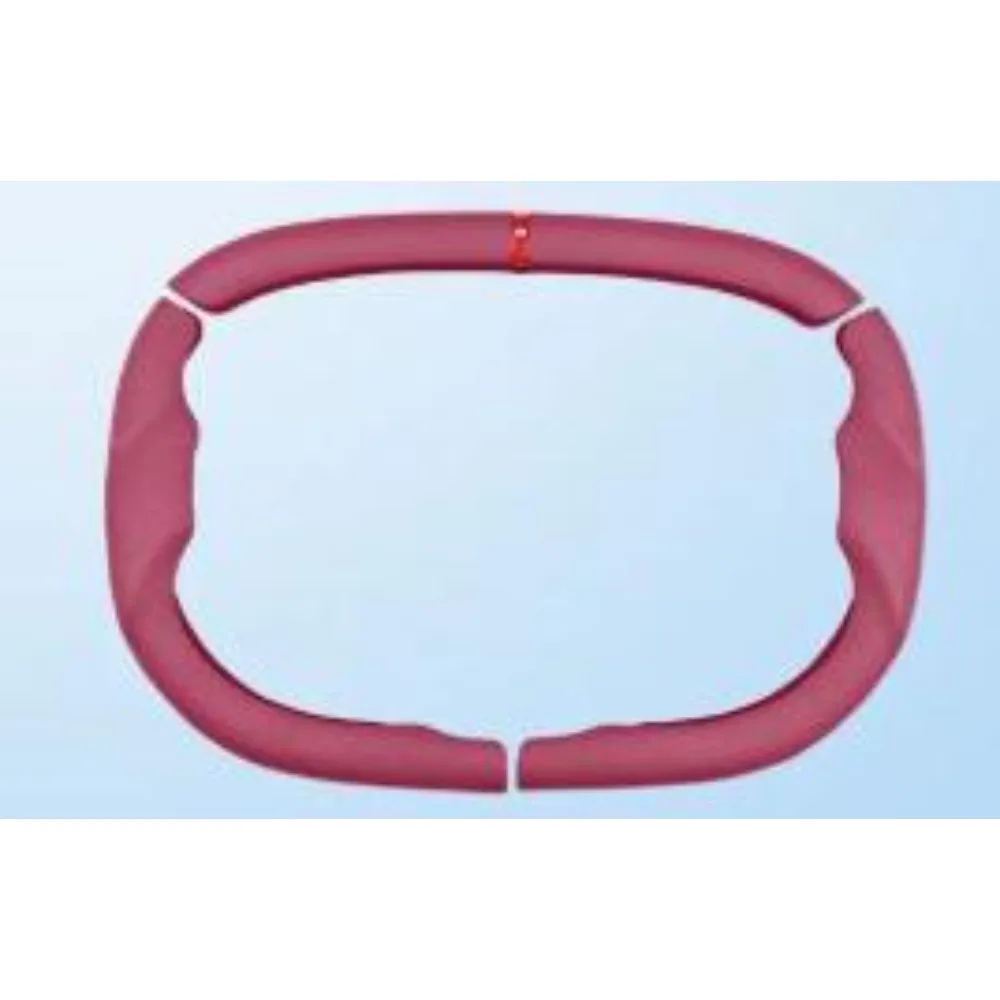 Interior Accessories 3‑Segment Full Wrap Steering Wheel Cover Leather Anti‑Slip Protective Trim for NIO ES8 ES9 ES6 ET5 TEC6