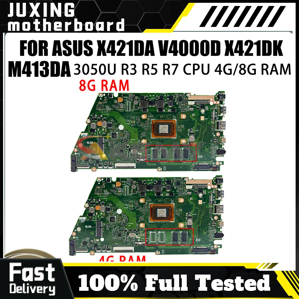 

X421DA For ASUS V4000D Mainboard X421DA M413DA X421 X421D X421DA X421DAP X421DK X421DA​ Laptop Mainboard