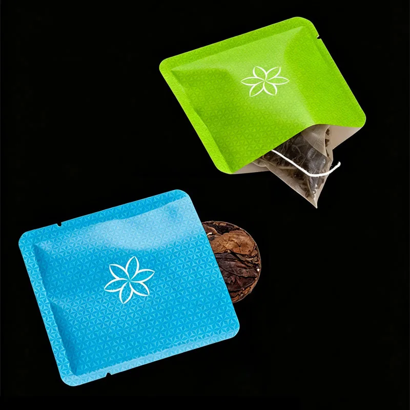 100/200pcs Hand Brewed Coffee Powder Storage Seal Bags Machine Hot Seal Tea Portable Hanging Ear Coffee Packaging Foil Pouch