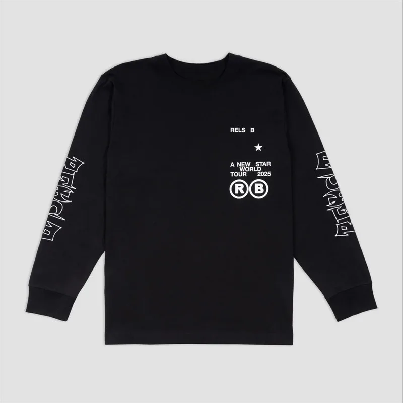 

Rels B Vintage 90s Merch Sweatshirt Men Sports Pullover y2k clothes Women Suitable for Daily Wear