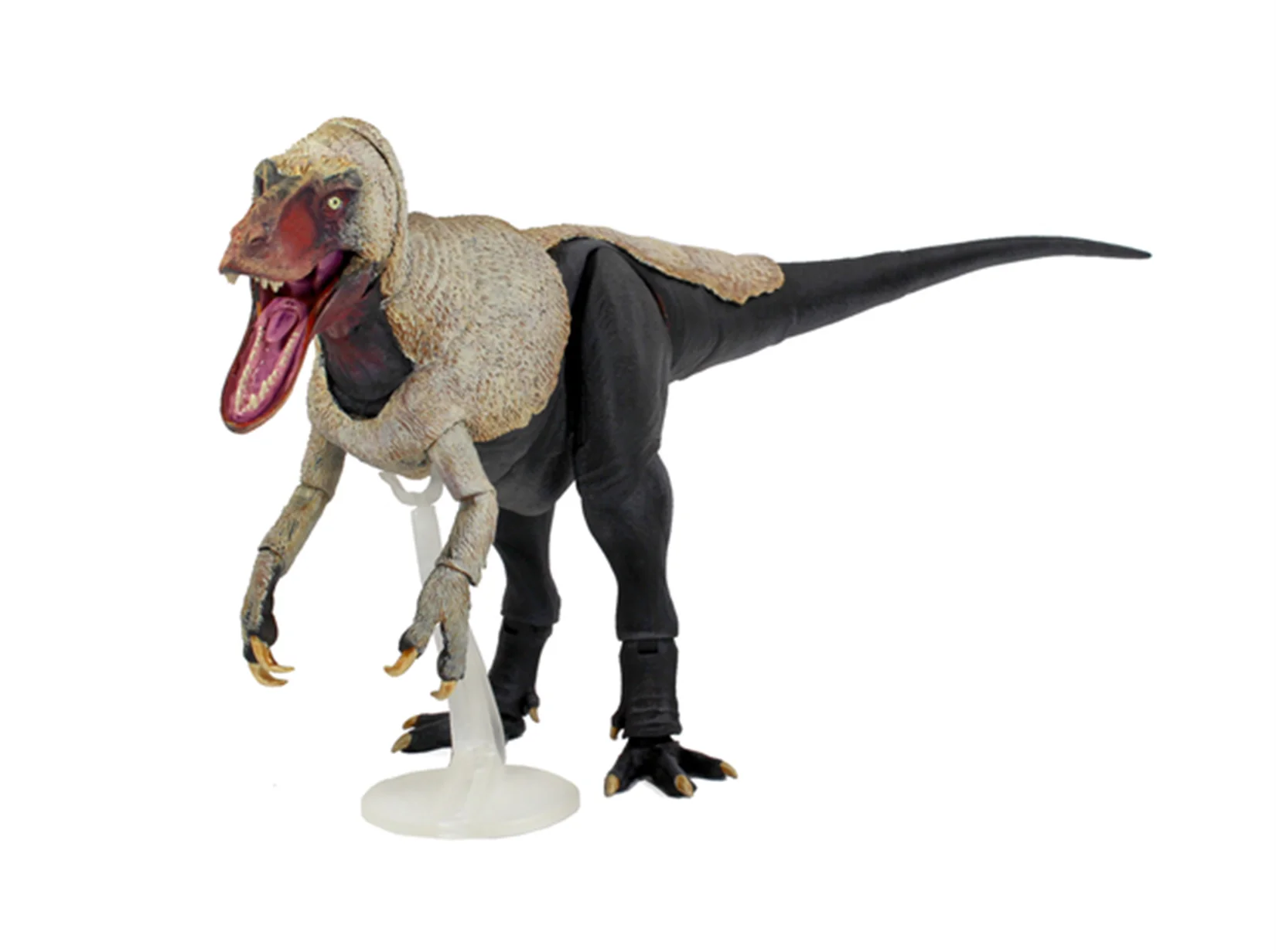 Animali del Mesozoico Scala 1:18 Dryptosaurus Aquilunguis Modello Dinosauro Animale Action Figure Collezione Decorazione di scene Giocattoli