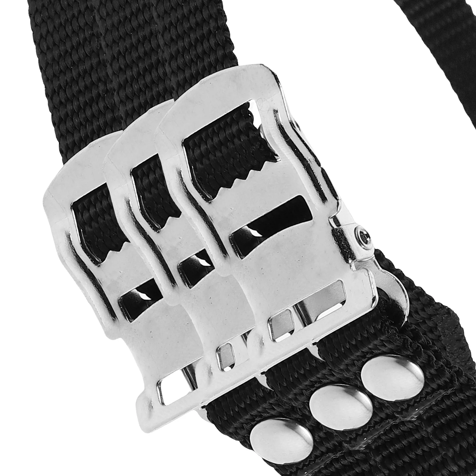 6Pcs Universal Bike Foot Pedal Straps Adjustable Nylon Replacement Bands for Stationary Cycle Training Fitness