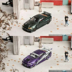 Fuji 1:64 Skyline GT-R R34 Nismo Z-Tune limited999 Diecast Model Car