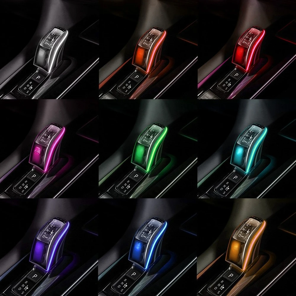 

Crystal Gear Shift Knob Led Atmosphere Light for Toyota Alphard Vellfire 40 Series 2023 2024 2025 Modification Accessories