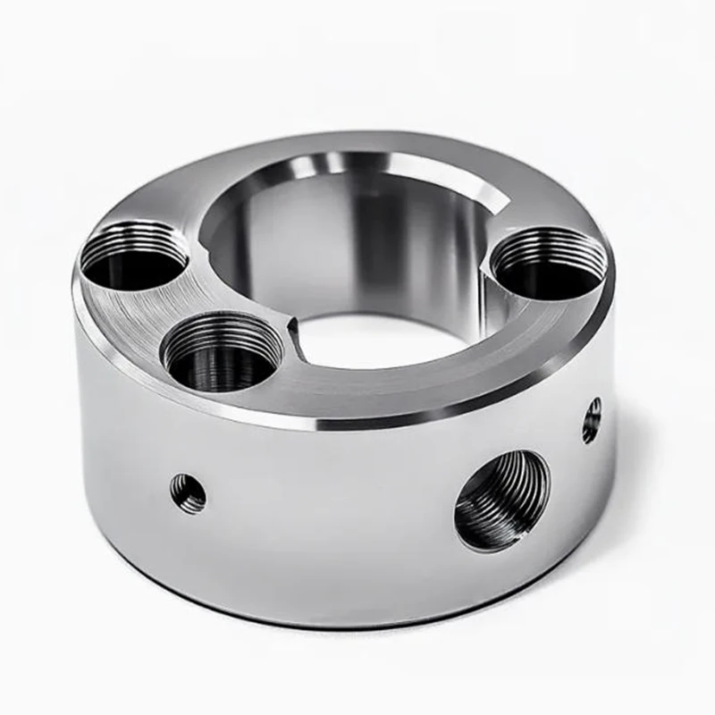 

Customized Cnc Machined Product Cnc Machining Service Mass Production Free Design Stainless Steel Multi-Interface Ring Parts