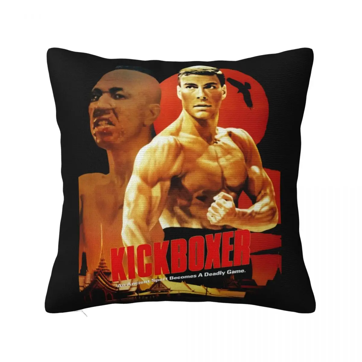 Kickboxer Van Damme Movie Music Male Breathable Cheap Sale Crewneck Women Crewneck Creative Sale Different Pillow Case