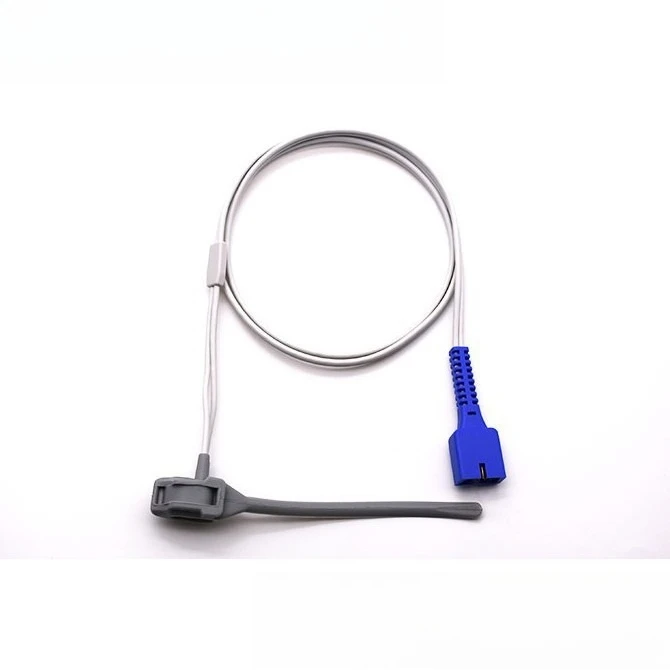 Reusable 9Pin Bundled Bloods Oxygen Probe Medical Saturation Sensor