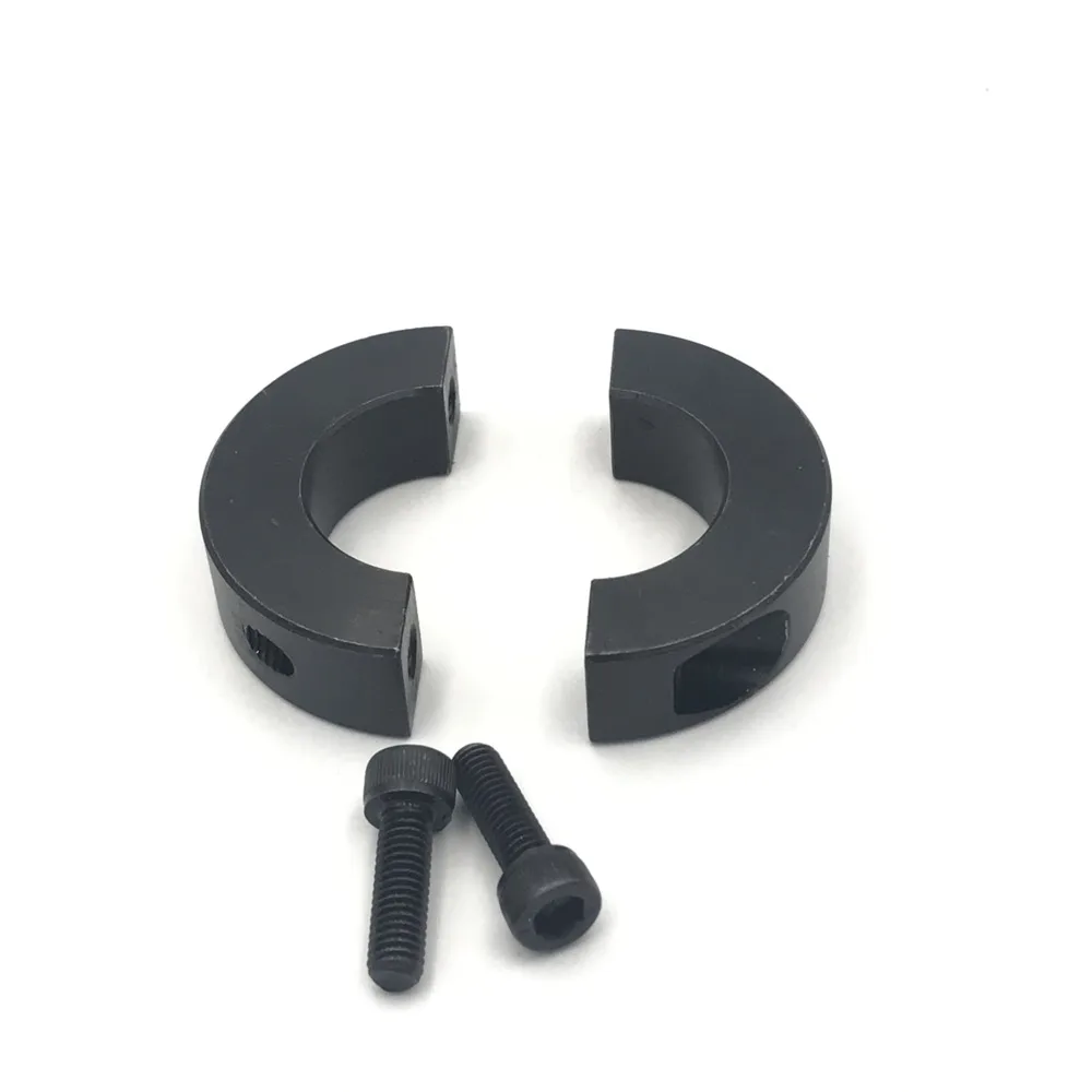 1 Pcs Separate 45 Steel SCSP Bearing Limit Sleeve Optical Shaft Fixed Ring