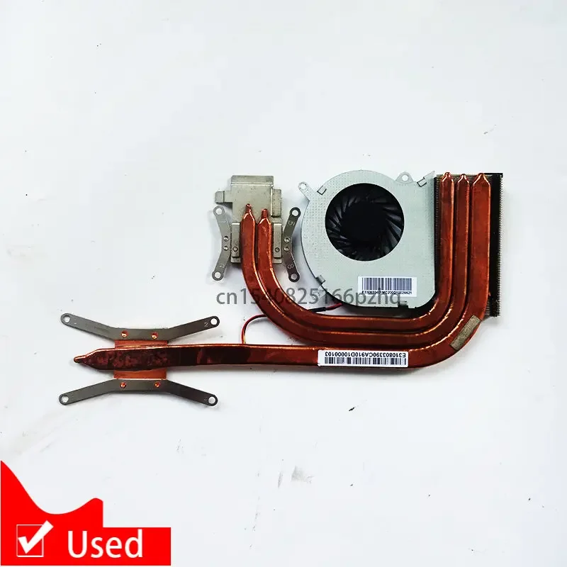 Used Laptop CPU Heatsink Cooling Fan For MSI MS-16GA MS-16GA1 GE60 E310803390CA