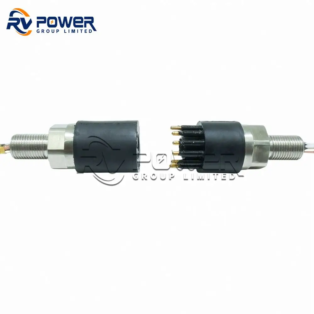 IP69 Waterproof Underwater signal Connection   Coaxial HF50CXILF HF50CXILM Watertight Connector