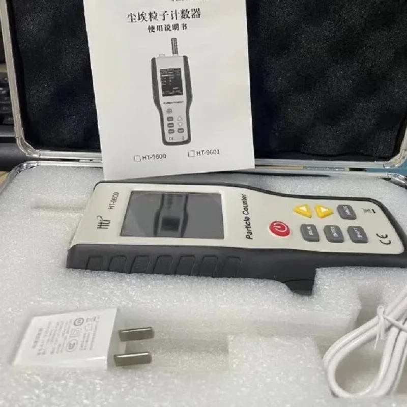Model HT-9600 Recording Tester, Air Quality Detector, PM2.5 Dust Particle Counter