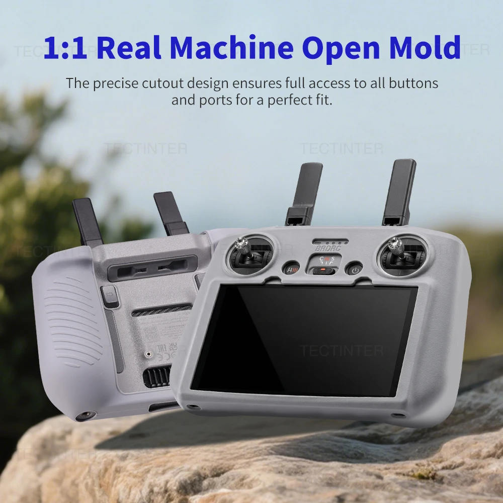 Soft Silicone Protective Case Cover For DJI Mini 3/4/5 Pro/NEO 2/Air 3S Drone For RC 2 Remote Controller Soft Sleeve Accessories