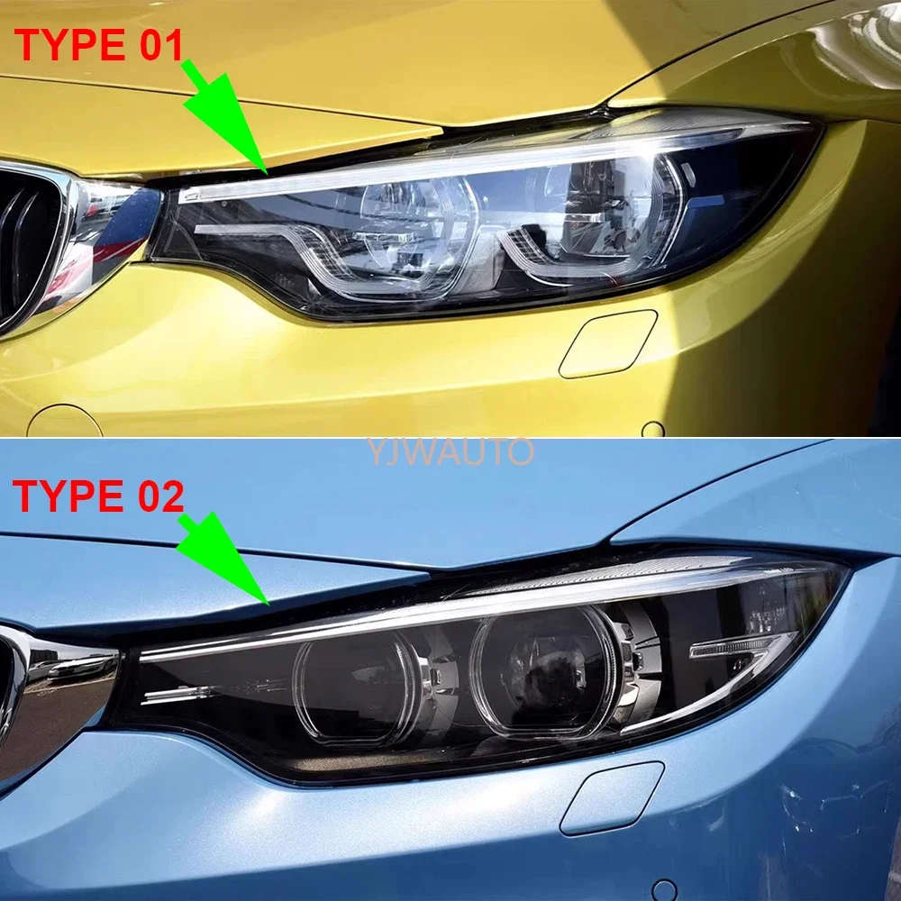 Para BMW Serie 4 F32 2017 2018 2019 2020 Base de faro faro de coche casa reemplazo trasero soporte de lámpara delantera soporte trasero