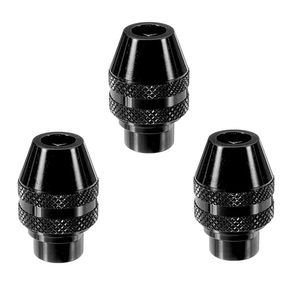 3pcs 4486 Multi 0.8-3.2mm Keyless Drill Chuck Rotary Tool For 3000 4000 7700 8200 Electric Grinder Rotary Tools Accessories