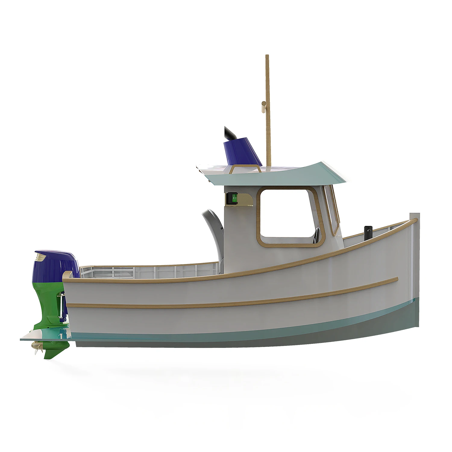 570 مللي متر 1/6 RC طقم يخت خاص طبعة الرجعية خشبية الأسرة كروز M7 أطقم منمذجة والعتاد طبعة الذيل معلقة الجمعية RC قارب لعبة