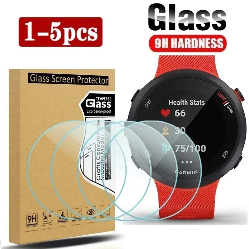 

Screen Protector Compatible for Garmin Forerunner 45 55 245 255 255s 165 Tempered Glass for Garmin Forerunner 745 945 955 735